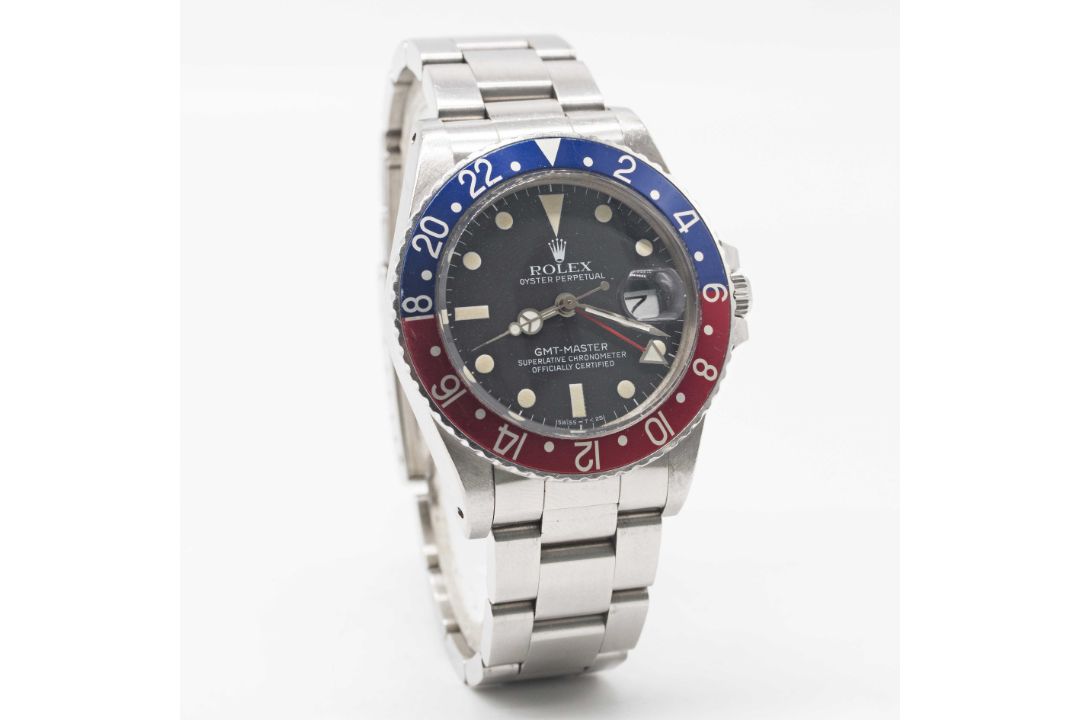 A GENTLEMAN'S STAINLESS STEEL ROLEX OYSTER PERPETUAL GMT MASTER BRACELET WATCH CIRCA 1980s, REF. - Image 4 of 7