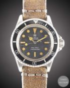 A GENTLEMAN'S STAINLESS STEEL ROLEX TUDOR OYSTER PRINCE SUBMARINER WRIST WATCH CIRCA 1969, REF.