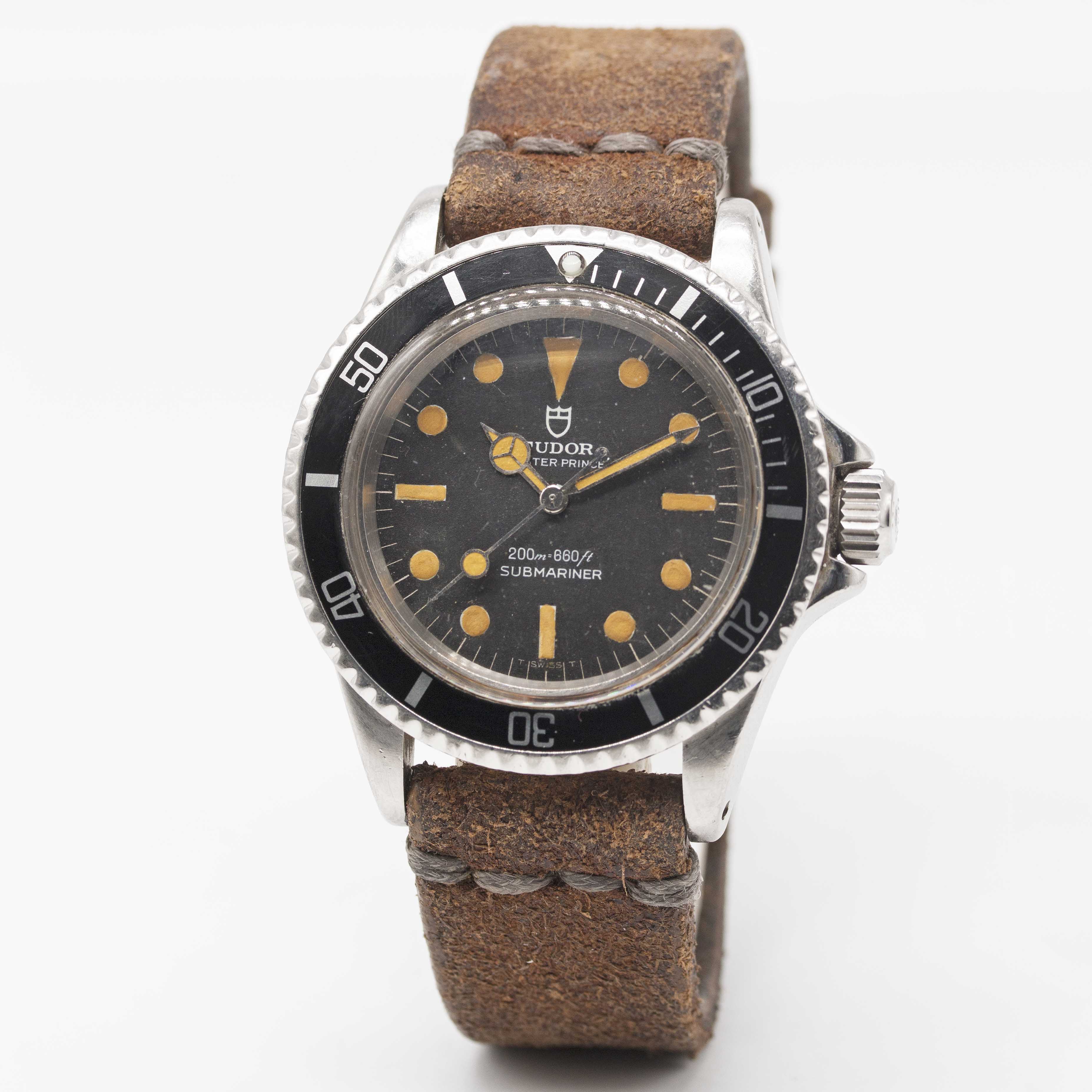 A GENTLEMAN'S STAINLESS STEEL ROLEX TUDOR OYSTER PRINCE SUBMARINER WRIST WATCH CIRCA 1969, REF. - Image 2 of 5