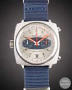 A GENTLEMAN'S STAINLESS STEEL BREITLING CHRONO-MATIC CHRONOGRAPH WRIST WATCH CIRCA 1969, REF. 2111