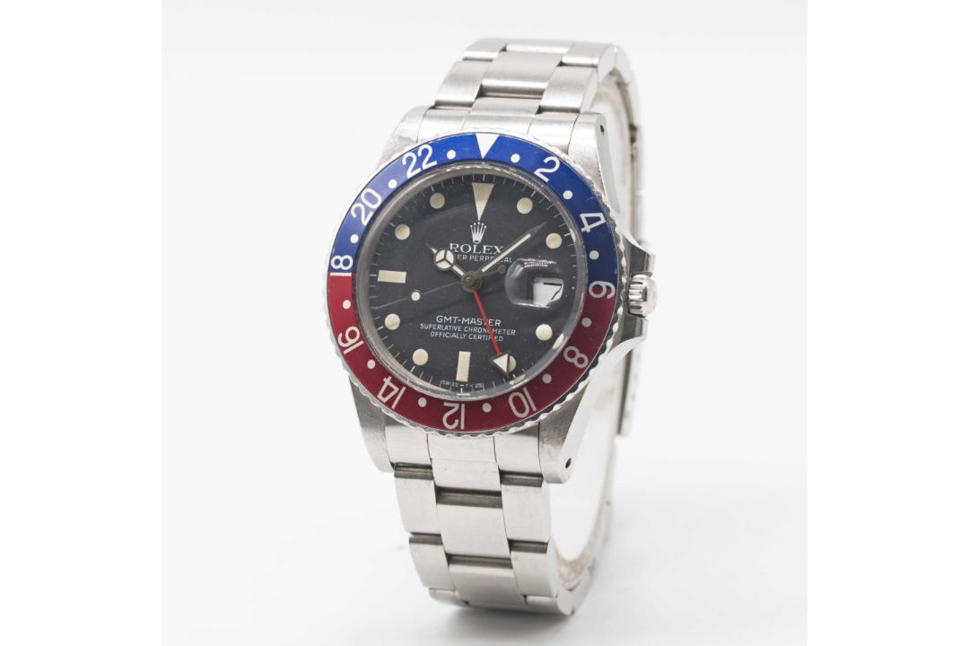 A GENTLEMAN'S STAINLESS STEEL ROLEX OYSTER PERPETUAL GMT MASTER BRACELET WATCH CIRCA 1980s, REF. - Image 3 of 7