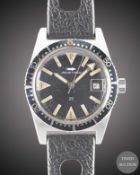 A GENTLEMAN'S STAINLESS STEEL JAQUET DROZ 25 