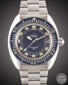 A GENTLEMAN'S STAINLESS STEEL OMEGA SEAMASTER 120 