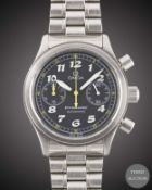 A GENTLEMAN'S STAINLESS STEEL OMEGA DYNAMIC AUTOMATIC CHRONOGRAPH BRACELET WATCH CIRCA 1995, REF.