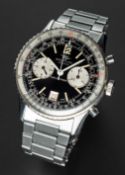 A GENTLEMAN'S STAINLESS STEEL BREITLING NAVITIMER CHRONOGRAPH BRACELET WATCH CIRCA 1974, REF. 7806-S