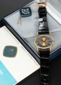 A RARE GENTLEMAN'S 18K SOLID GOLD JAEGER LECOULTRE 