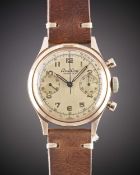 A GENTLEMAN'S 18K SOLID ROSE GOLD BREITLING PREMIER ANTIMAGNETIC 