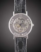 AN 18K SOLID WHITE GOLD CHOPARD 