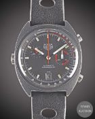 A GENTLEMAN'S PVD COATED HEUER MONZA AUTOMATIC CHRONOGRAPH WRIST WATCH CIRCA 1978, REF. 150.501