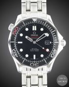 A GENTLEMAN'S STAINLESS STEEL OMEGA SEAMASTER PROFESSIONAL 300M 