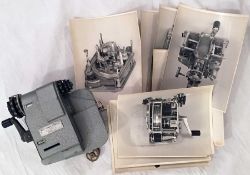 Early 1960s Bell Punch P51 experimental TICKET MACHINE, one of 2 supplied to London Transport for