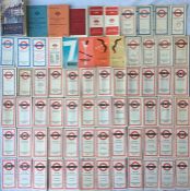 Large quantity of London Transport & predecessors EPHEMERA including 64 x POCKET MAPS & LEAFLETS