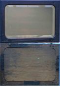 Early 20th century London, Brighton & South-Coast Railway (LBSCR) CARRIAGE MIRROR with original