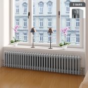 (DD16) 300x1458mm York Earl Grey Triple Panel Radiator Colosseum. RRP £569.99. For an elegant...