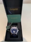 Limited Edition Hand Assembled Gamages Split Date Automatic Steel – 5 Year Warranty & Free Delivery