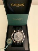 Limited Edition Hand Assembled Gamages Yacht Timer Automatic Steel – 5 Year Warranty & Free Delivery