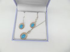Turquoise Jewellery Set