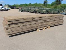 8 x 5m Hardwood Bog Mats for Excavators / Diggers etc