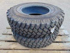 2 x Michelin LT235/85 R16 XZL Tyres