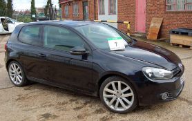 A VOLKSWAGEN Golf GT 2.0 TDi 140 3-Door, 6-Speed, Diesel, Manual Hatchback, Registration No. DE09