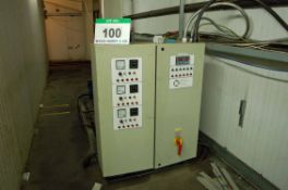 Six THERMACOLD Frascold V20 59 YPW Twin Cylinder Refrigerant Compressors with Two Control