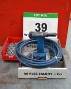 A Pneumataic Rivet Gun and Hose (As Photographed)