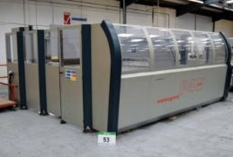 A 2002 SALVAGNINI P4M 2512 CNC Panel Bending Machine, Serial No. 936311 with HPT 2715 Auto