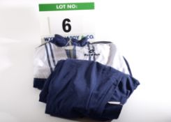 A Boris Becker Warm Up Suit formerly exhibited at the Tennis Hall Of Fame, Newport, Rhode Island,