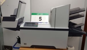 A FRANCOTYPE POSTALIA Fpi 4730 Automatic Benchtop Folder Inserter, Type A0071730, Serial No.