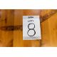4' WHITE PINE DINING TABLE WITH 4 CHAIRS - L-48'' W-28'' H- 30'' - Image 3 of 4