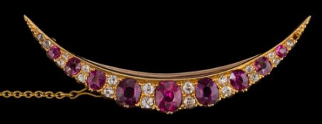A late 19th century gold,