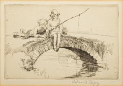 * Eileen Alice Soper [1905-1996] - Tiddlers; Feeding The Chickens; Kite Flying; At The Piano,