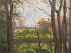 * Philip Douglas Maclagan [1901-1972]- Cave at East Ogwell; Wood enclosed landscape,:- two,