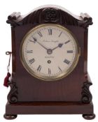 Joshua Knight, Bristol a mahogany bracket clock: the eight-day duration,