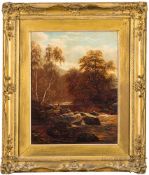 William Mellor [1851-1931]- Falls near Ambleside, Westmoreland; On The Greta, Rokeby:- a pair,