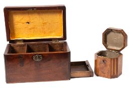 A George III mahogany,
