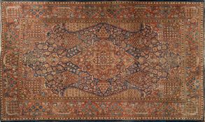 A Kashan rug:, of Joshegan influence,