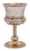 A William IV silver and silver-gilt goblet, maker William Bateman II London,