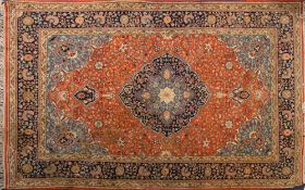 A Sarouk carpet:,