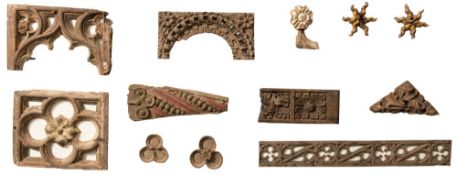 The Herbert Read Collection of Medieval West Country Church carvings: (12)