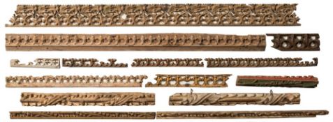 The Herbert Read Collection of Medieval West Country Church carvings:, including 1 polychrome piece.