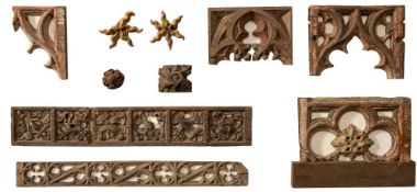 The Herbert Read Collection of Medieval West Country Church carvings: (10)