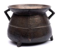 A mid to late 17th Century bronze cauldron: from the Sturton foundry, South Petherton, Somerset,