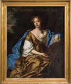 Attributed to Sir Peter Lely [1618-1680] & Studio Portrait of Catherine Sondes Countess of