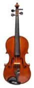 An early 20th century violin by Henry Stoneman, St Sidwells, Exeter:,