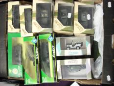 Solido , Victoria and others. A boxed group of military vehicles.