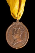 Badge of the Certificate of Honour for Gambia Protectorate:,