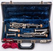 A 'Regent' clarinet by Boosey & Hawkes, London: signed as per title to bell,