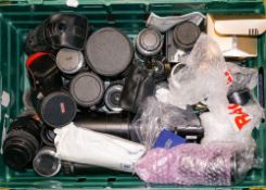 Sigma and other makers. A collection of various 35mm camera lenses:.