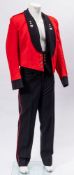 A Royal Marine Officer's Mess Dress No 1 pattern by Gieves & Hawkes, London:, comprising jacket,